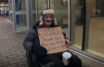 Homeless Edmonton Man Goes Viral After Challenging Alberta Separatist's Claims