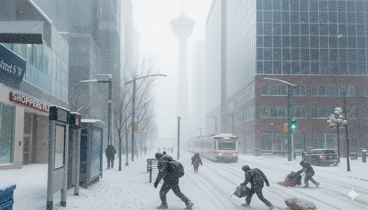 Winter Isn't Done With Calgary Yet: Up to 30 cm of Snow Expected to Hit