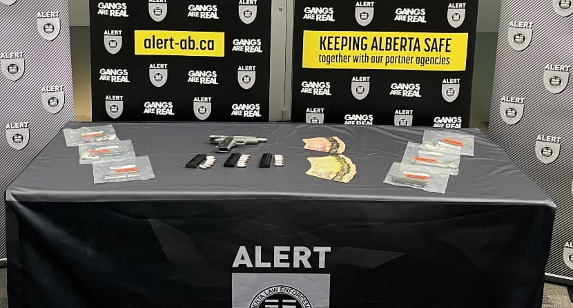 Two Lethbridge Men Charged After Loaded Handgun, Drugs, and $5,100 Cash Seized From North Side Home