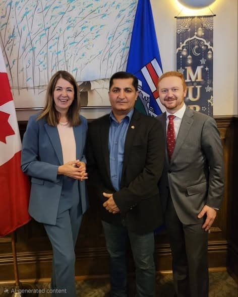 Premier Danielle Smith Signals Alberta May Explore Halal Insurance Model at Calgary Eid Celebration