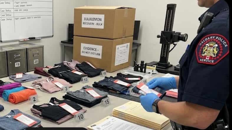 Calgary Man Facing 23 Charges in Stolen Lululemon Merchandise Investigation