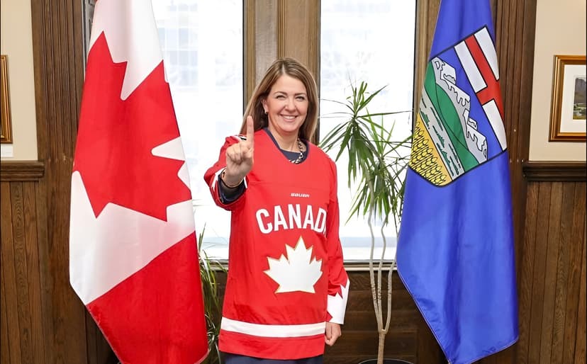Danielle Smith Floats Alberta Winter Olympics Bid, Says New Rail and Arenas Could Make It Work