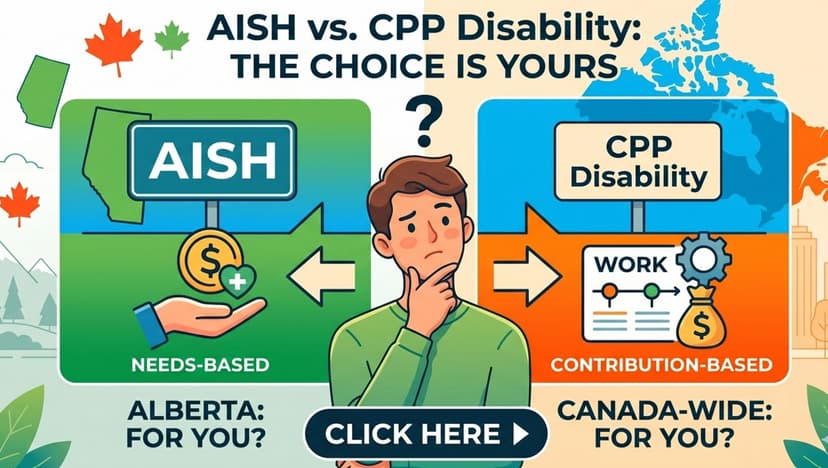AISH vs CPP Disability in Alberta: Which Program Should You Apply For?