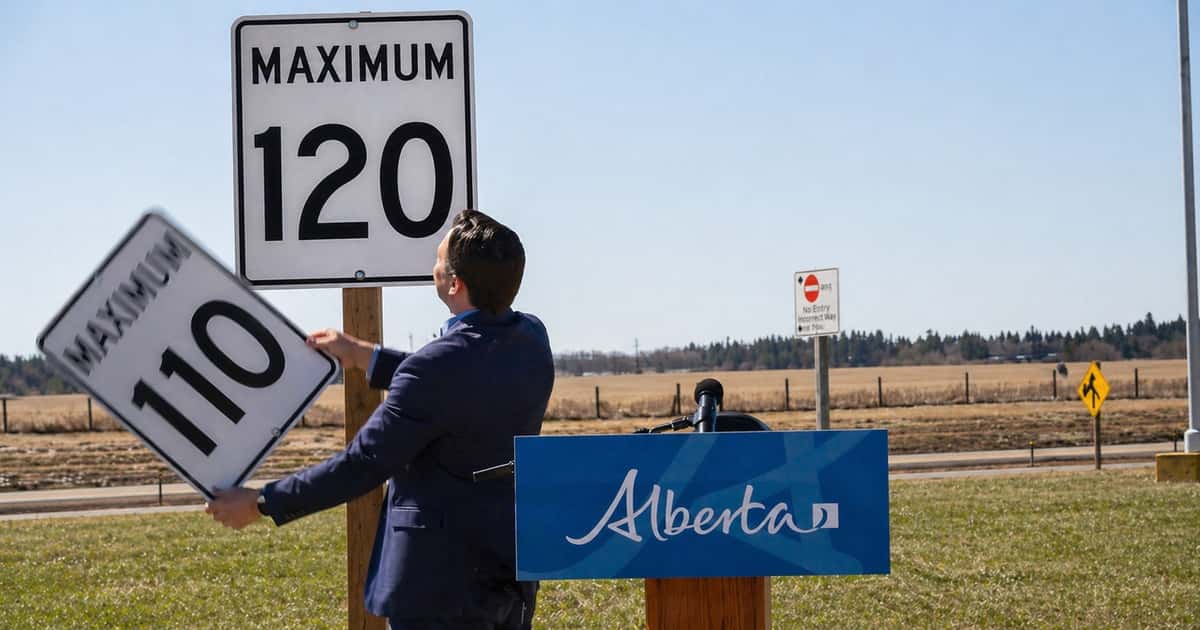 Alberta's 120 km/h Speed Limit on the QEII Goes Live Today