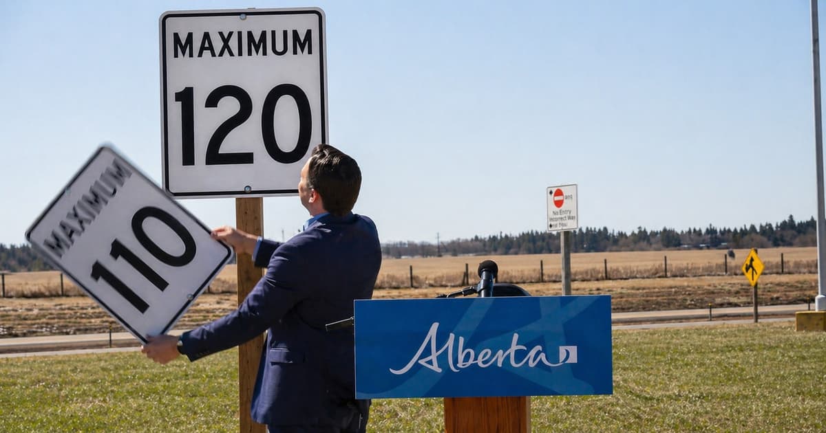 Alberta's 120 km/h Speed Limit on the QEII Goes Live Today