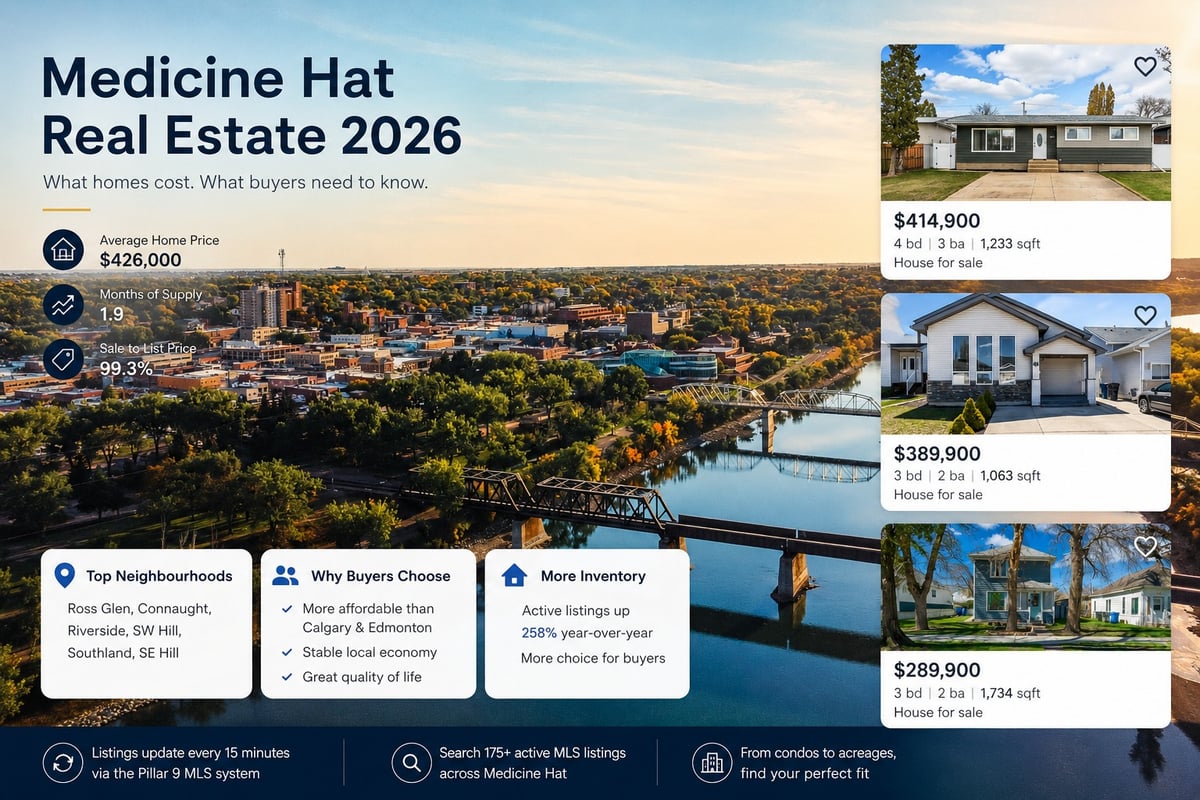 Medicine Hat Real Estate in 2026: What Homes Cost and What Buyers Need to Know