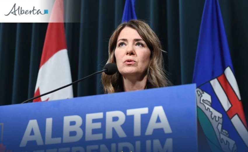 Premier Danielle Smith Says She Is Fiercely Loyal to Canada, But Calls Separation Debate "Unjustifiable to Ignore"