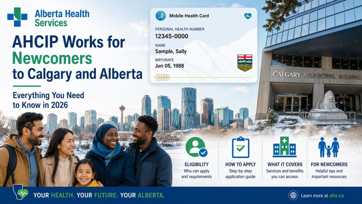 AHCIP Works for Newcomers to Calgary and Alberta — Everything You Need to Know in 2026