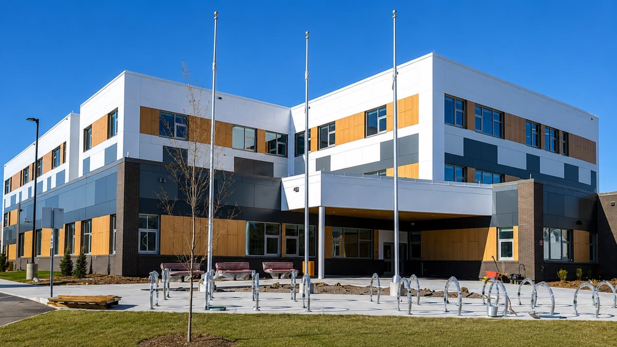 Sherwood Park's New $53 Million Forest Grove School Opens This Fall With Space for Over 1,000 Students