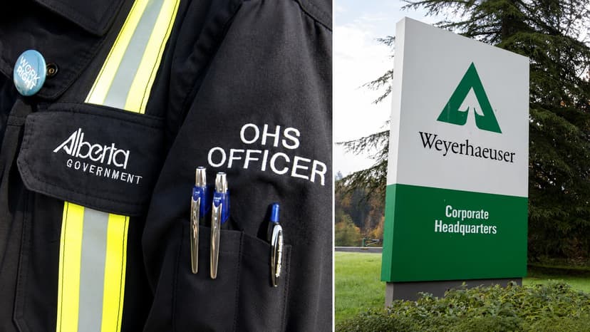 Weyerhaeuser Pleads Guilty After Grande Prairie Mill Death, Pays $355K