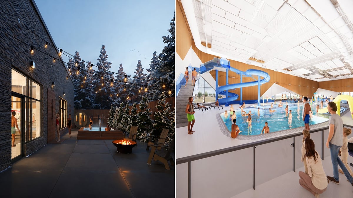 Lac La Biche Is Building a $44.9 Million Aquatic Centre With a Lazy River, Nordic Spa, and Two Water Slides. It Opens Mid-2026.