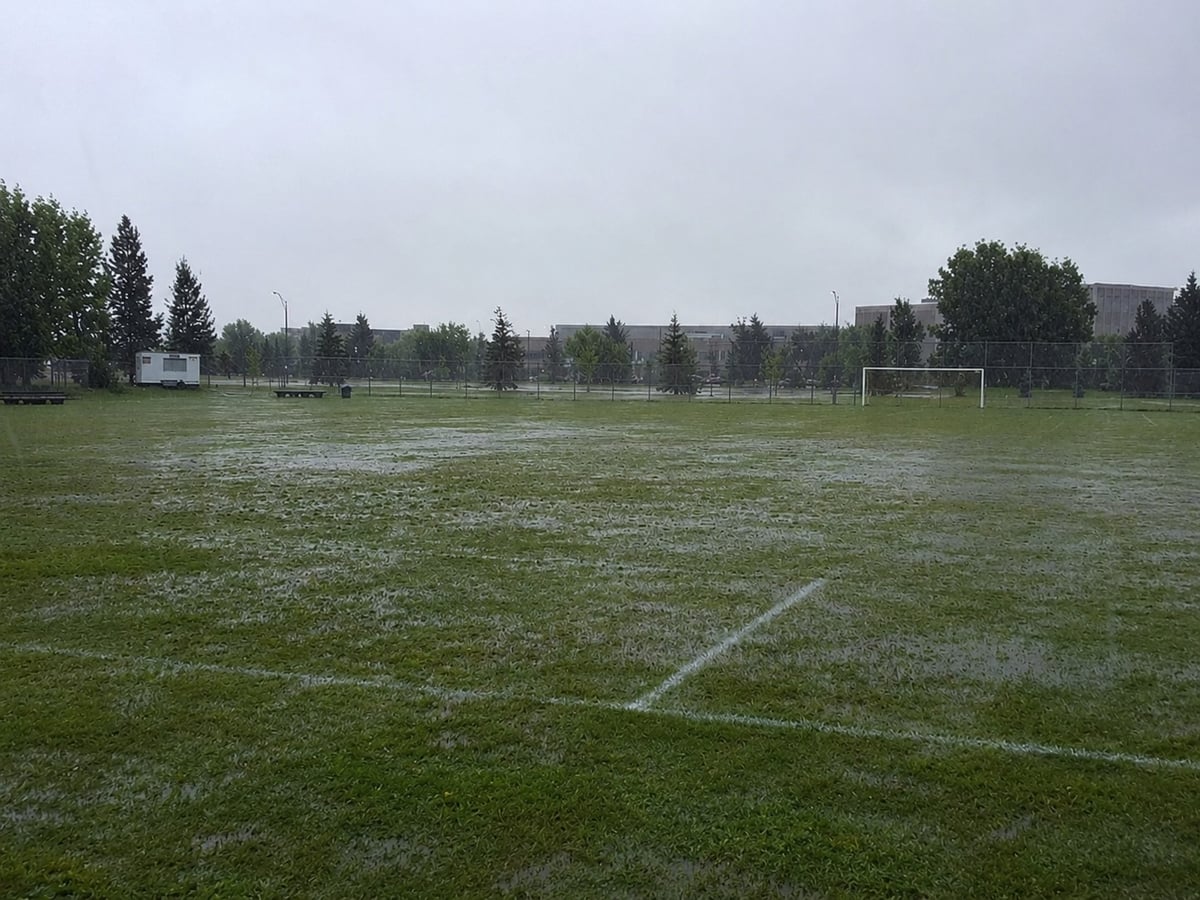 City of Lethbridge Closes All Outdoor Sports Fields Until at Least Wednesday Due to Heavy Rainfall