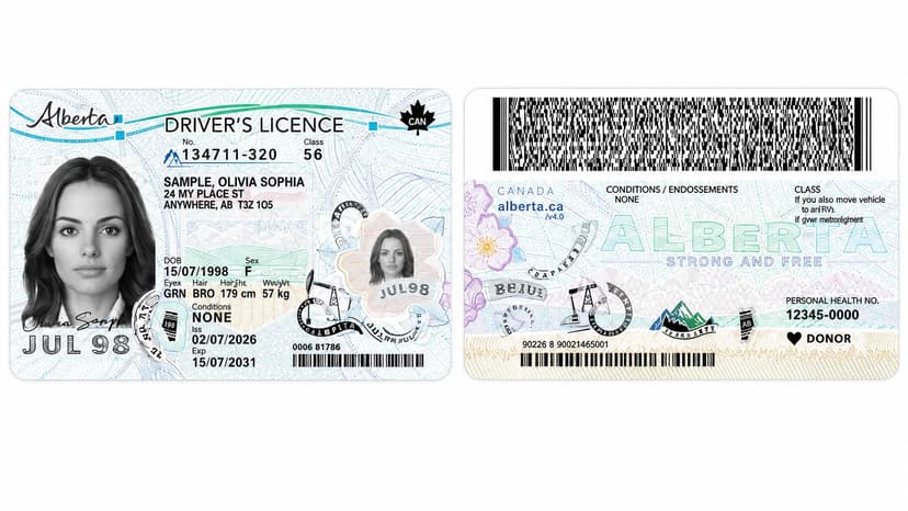 Alberta Is Adding Your Health Number and Citizenship Status to Your Driver's Licence Starting July 2