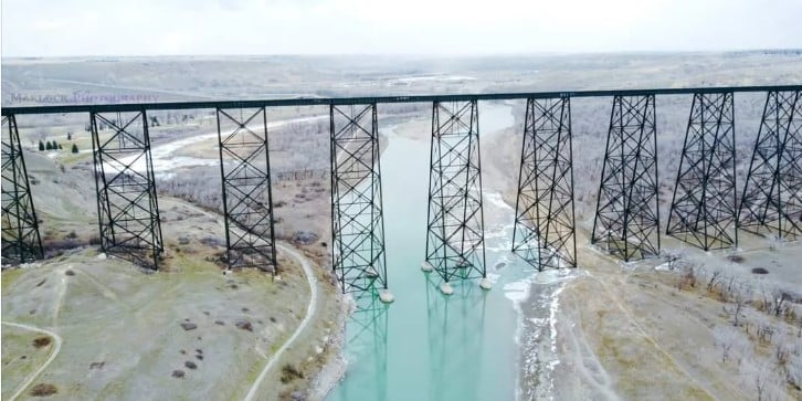 Oldman River Peaks Tonight in Lethbridge. Stay Off the Coulee Trails