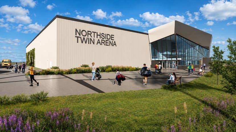 Fort McMurray's $50 Million Northside Twin Arena Opens This Fall. Ten Years in the Making.