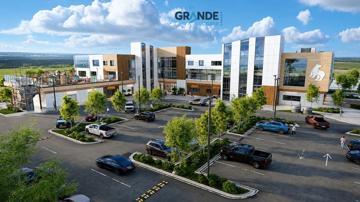 Grande Prairie's $35 Million Maskwa Medical Centre Is Being Built Next to the Hospital. The City and County Are Being Asked to Back the Loan