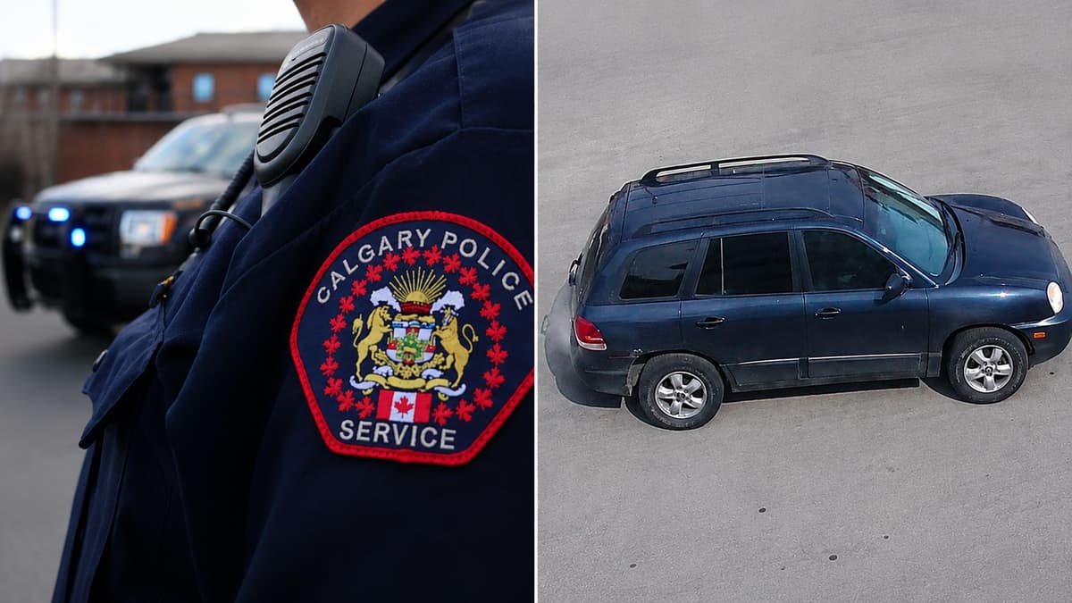 Calgary Police Are Looking for a Blue SUV Connected to an Extortion Attempt in Saddle Ridge. The Suspect Sent a Video of the Victim's Own Home