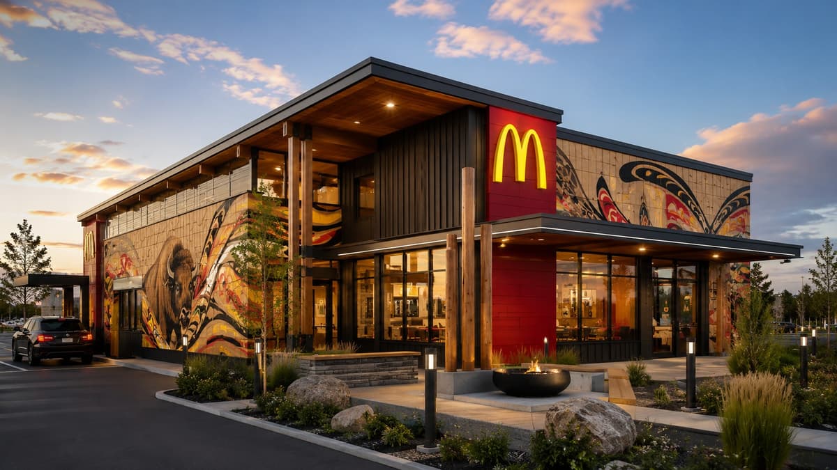 McDonald’s to Open First Indigenous-Designed Restaurant Near Calgary on Tsuut’ina Nation Land at Buffalo Run