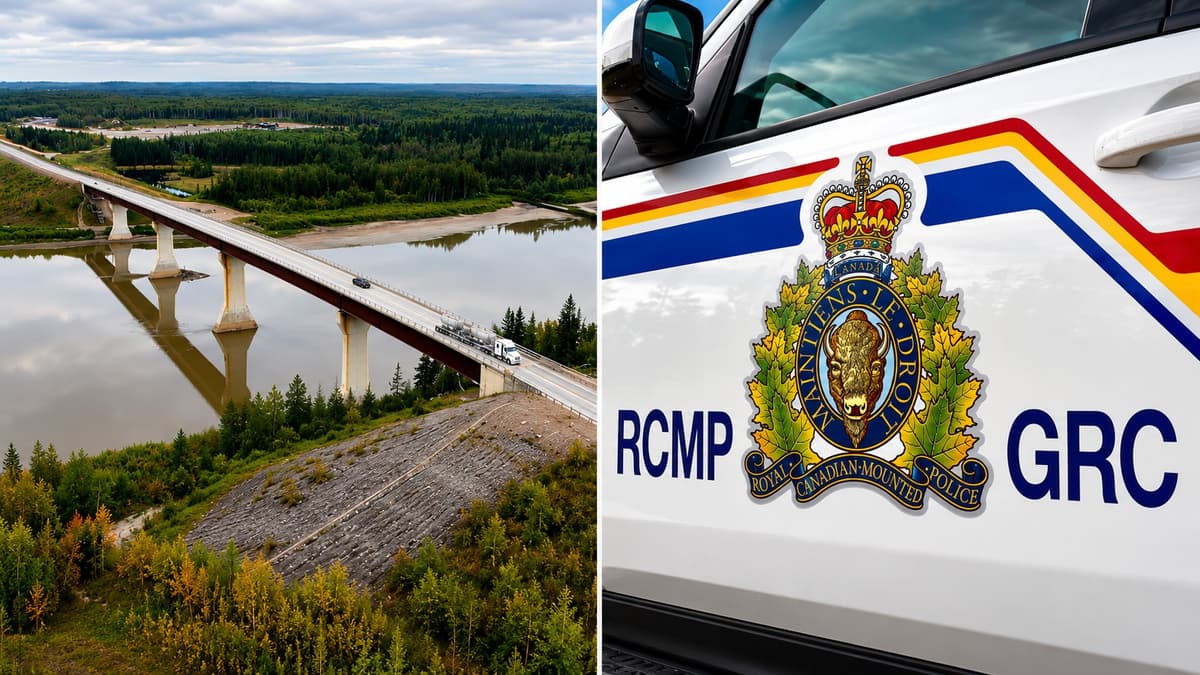 Multi-Vehicle Crash Closes Highway 63 Bridge to Nowhere North of Fort McMurray