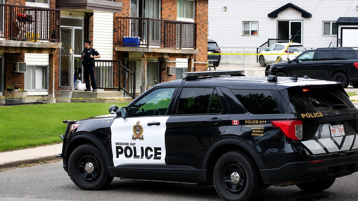 A Seven-Hour Standoff on Upland Drive SE Ended with Two Medicine Hat Men in Custody and 41 Criminal Code Charges