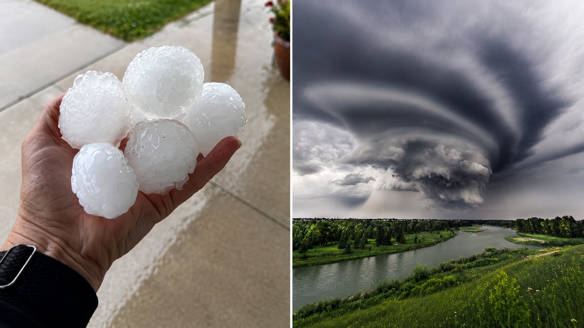 Alberta Storm Watch: Damaging Hail, 100 km/h Winds and a Tornado Risk Sweep the Province Today