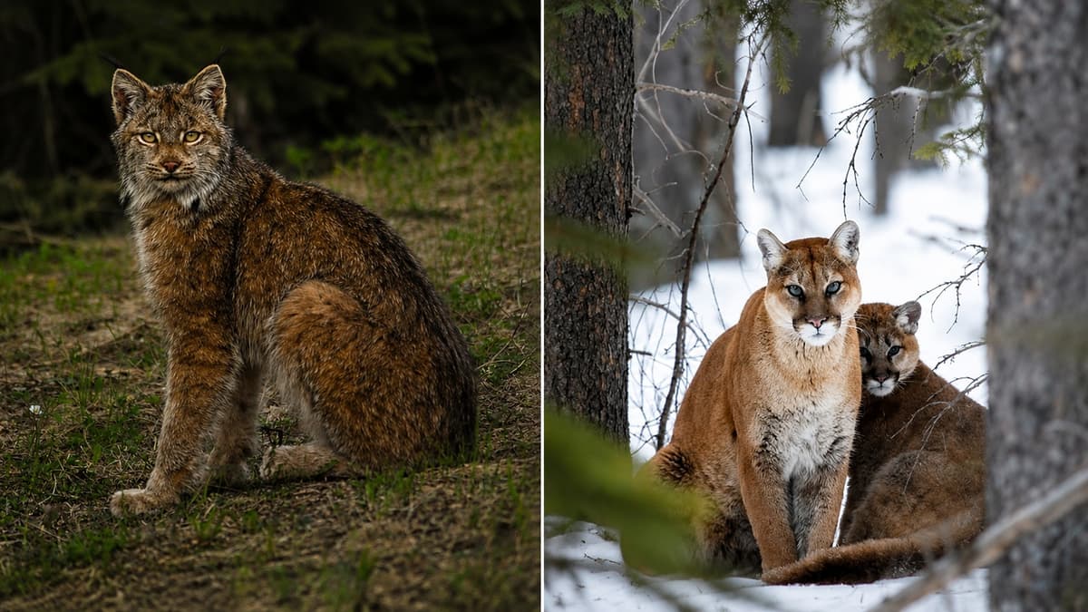 Eight People Guilty in Alberta Cougar and Lynx Poaching Case That Started With One Out-of-Season Kill