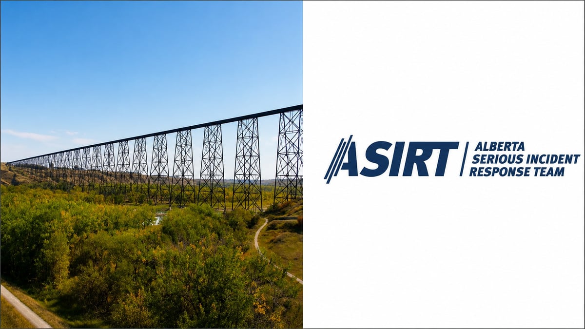 ASIRT Is Investigating After a 22-Year-Old Man Fell From Lethbridge's High Level Bridge and Died During a Police Response