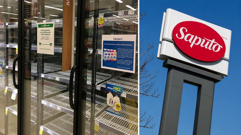 Alberta Milk Shortage: Electrical Failure at Saputo's Dairyland Plant in Edmonton Leaves Shelves Empty Across the Province