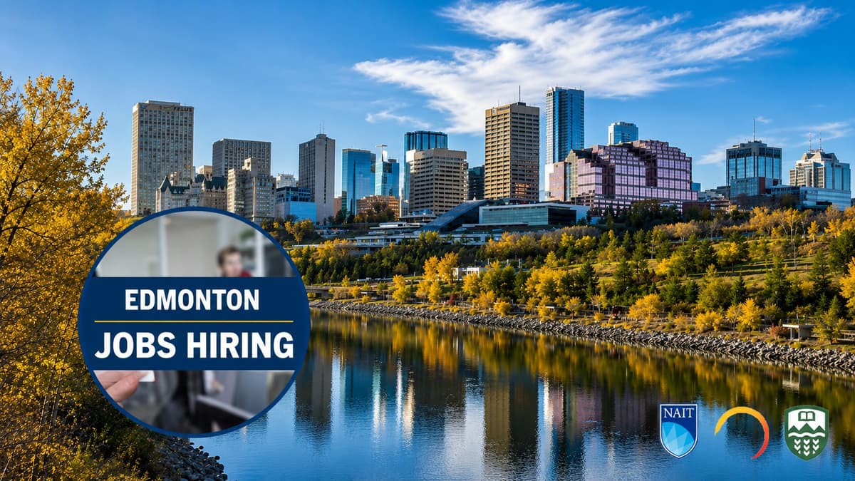 Edmonton Jobs in August 2026: Who's Hiring and Which Roles Need No Experience