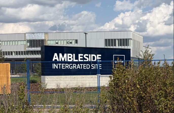 Edmonton's City-Funded Ambleside Sign Spells "Integrated" Wrong. It's Not the City's First
