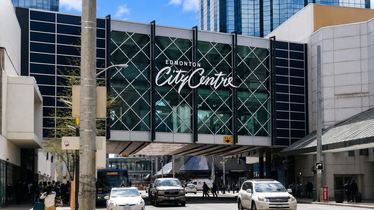 Edmonton City Centre Mall Sold to Westrich Pacific Below Its 2019 Price: 1,500 Homes and a Rooftop Nordic Spa