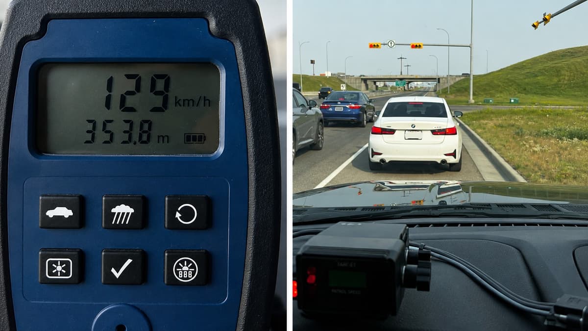 Calgary Driver Caught at 129 km/h in a 60 Zone Faces $1,200 Fine and 30-Day Suspension
