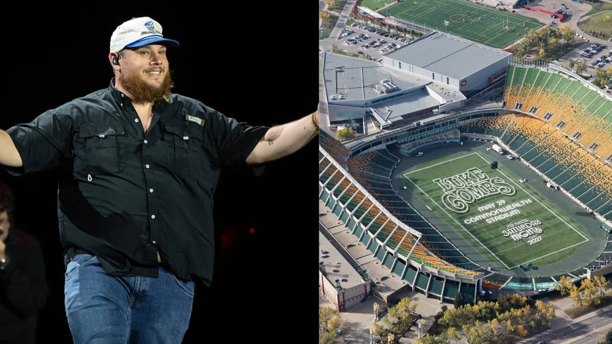 Luke Combs Returns to Commonwealth Stadium, and Edmonton Is One of Only Two Canadian Stops