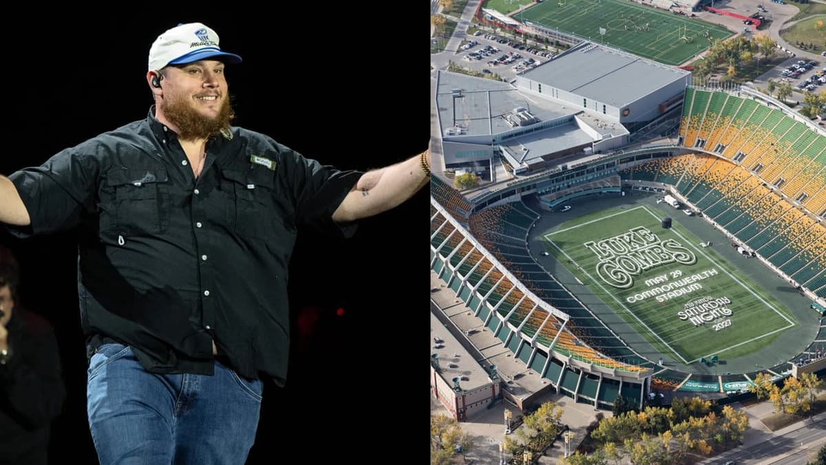 Luke Combs Returns to Commonwealth Stadium, and Edmonton Is One of Only Two Canadian Stops