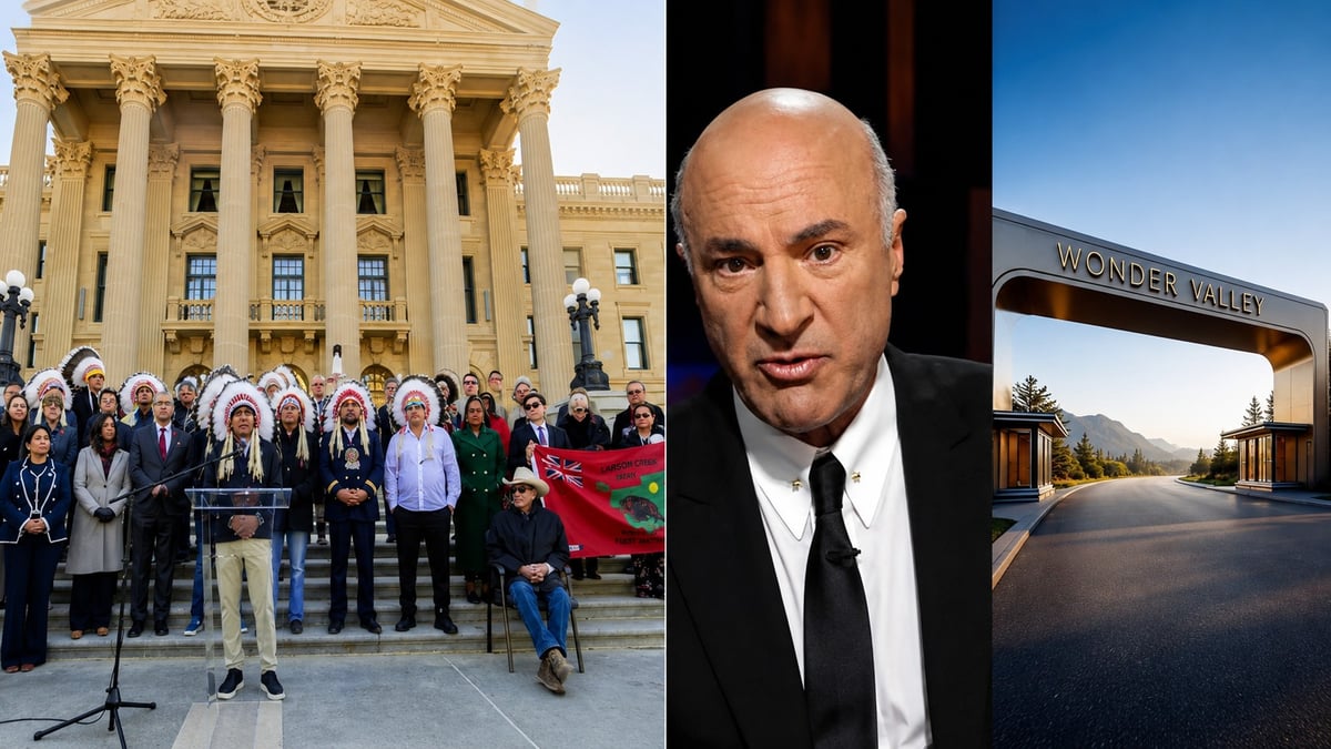 Sturgeon Lake Cree Nation Wins Court Ruling in Kevin O'Leary's $70-Billion Wonder Valley Data Center Water Fight