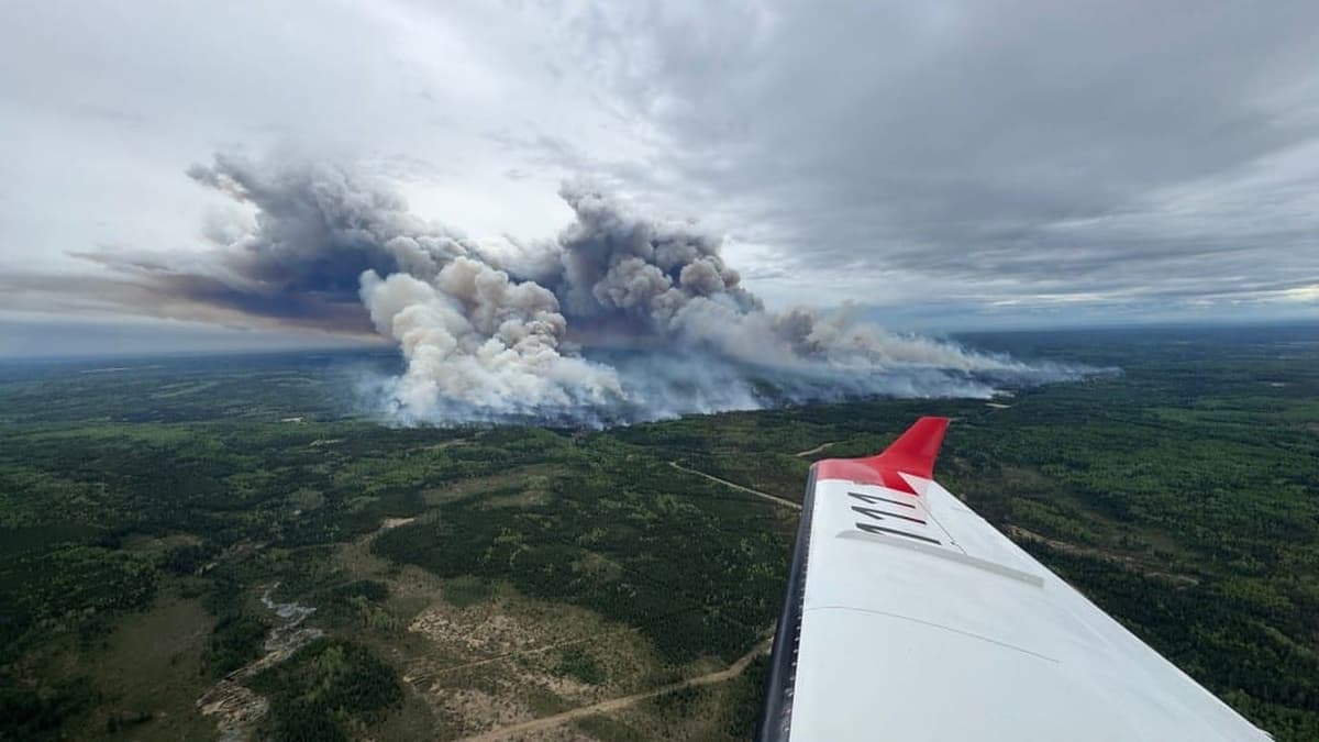 Grande Prairie Wildfire GWF058 Still Out of Control at 30 Hectares as Fire Danger Goes High