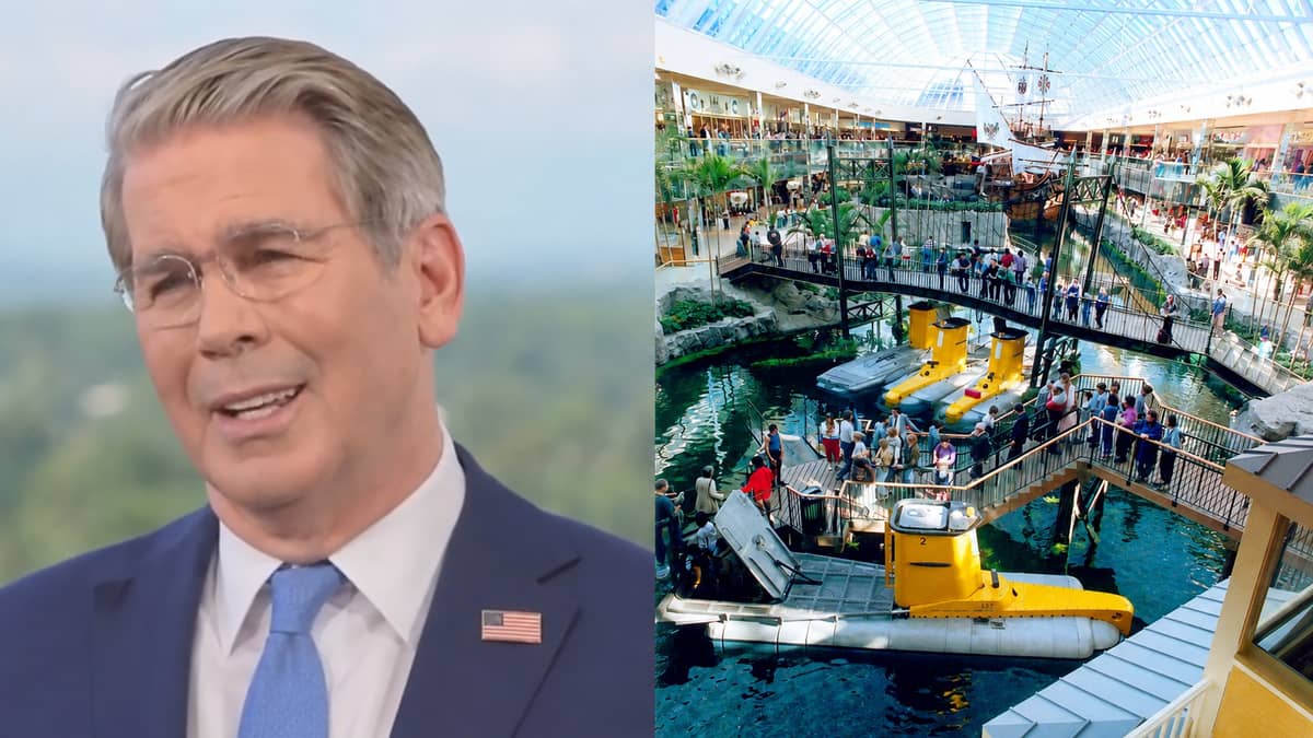 U.S. Treasury Secretary Mocks Canada With a West Edmonton Mall Submarine Joke as Trade War Escalates