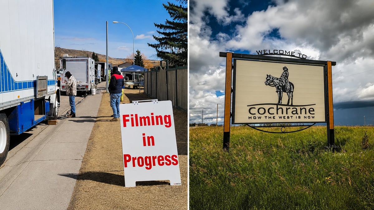 Cochrane, Alberta Film Shoot Brings Simulated Gunfire and Fake Police Cars to Town This Week