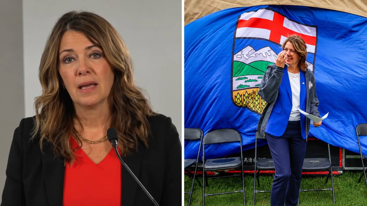 Danielle Smith Chokes Back Tears at Alberta Referendum Forum: 'Does This Country Actually Want Us?'