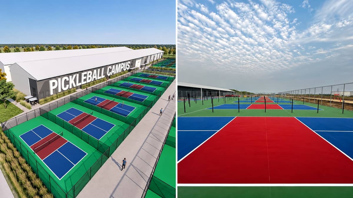 Stony Plain Is Building Canada's Largest Pickleball Facility, 42 Courts West of Edmonton