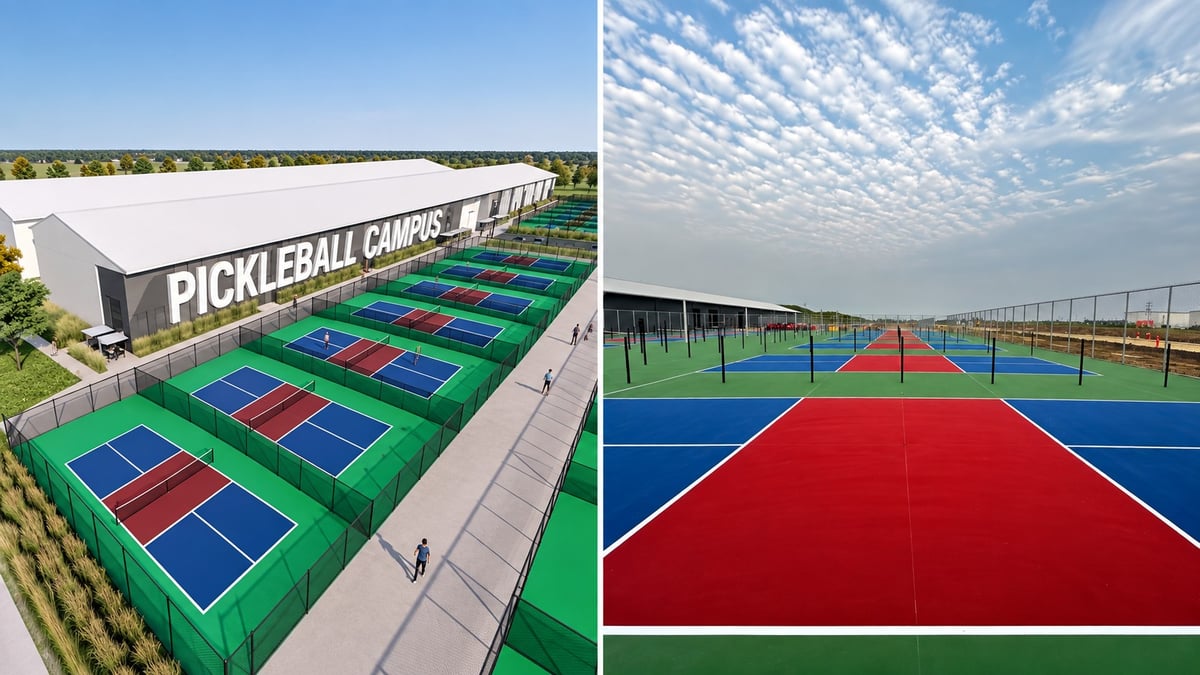 Stony Plain Is Building Canada's Largest Pickleball Facility, 42 Courts West of Edmonton