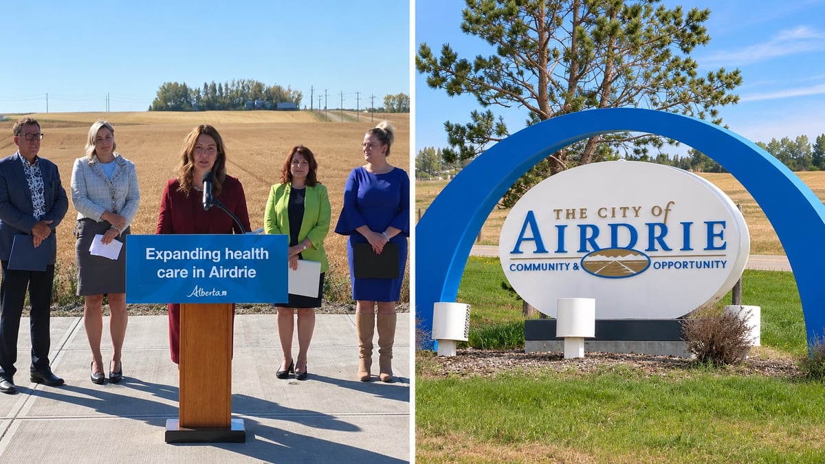 Airdrie Is Getting a New Health Centre With Urgent Care, Birthing and Surgery. It Opens in 2031.