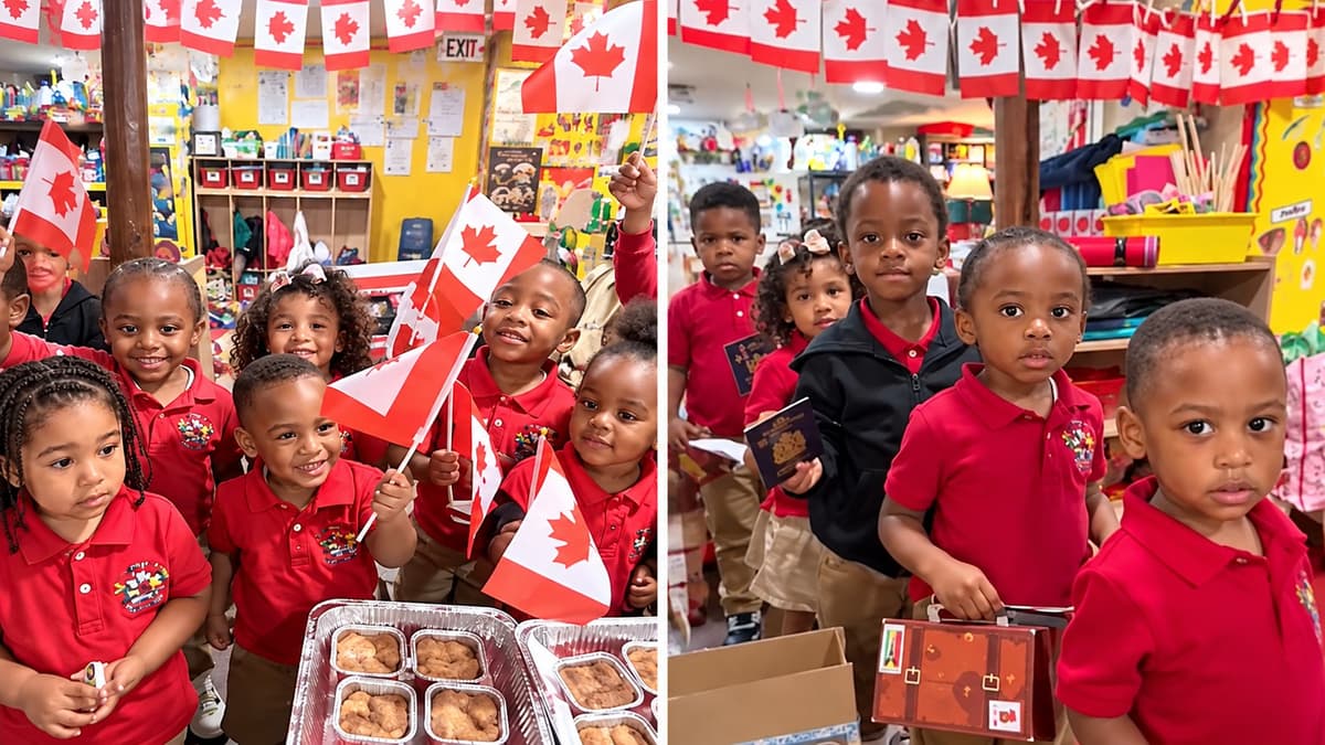 Baltimore Preschool's Imaginary Trip to Canada Goes Viral and Wins Hearts Amid Strained Canada-U.S. Relations