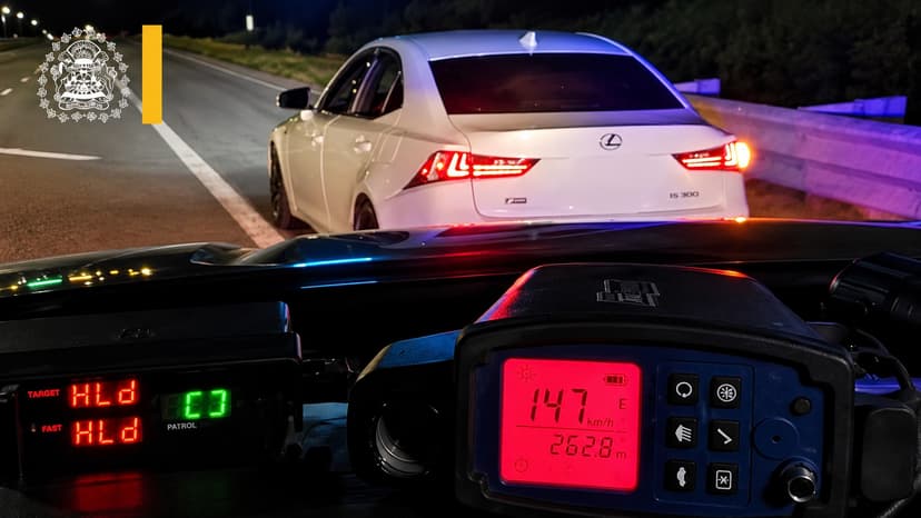 Calgary Driver, 18, Caught Going 147 km/h on Deerfoot Trail. The 17-Year-Old Passenger Was Ticketed Too.