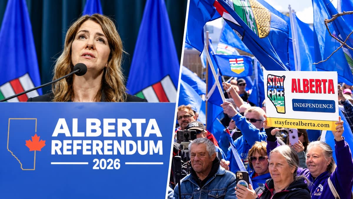 Danielle Smith Says She Knew Nothing of UCP Official's Meeting With U.S. Strategists on Alberta Separation