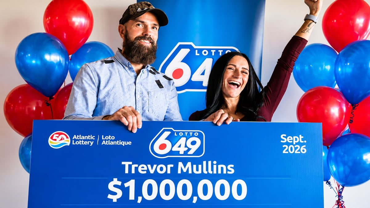 Halifax Newlyweds Win $1 Million Lotto 6/49 Prize Just After Paying Off Their Wedding