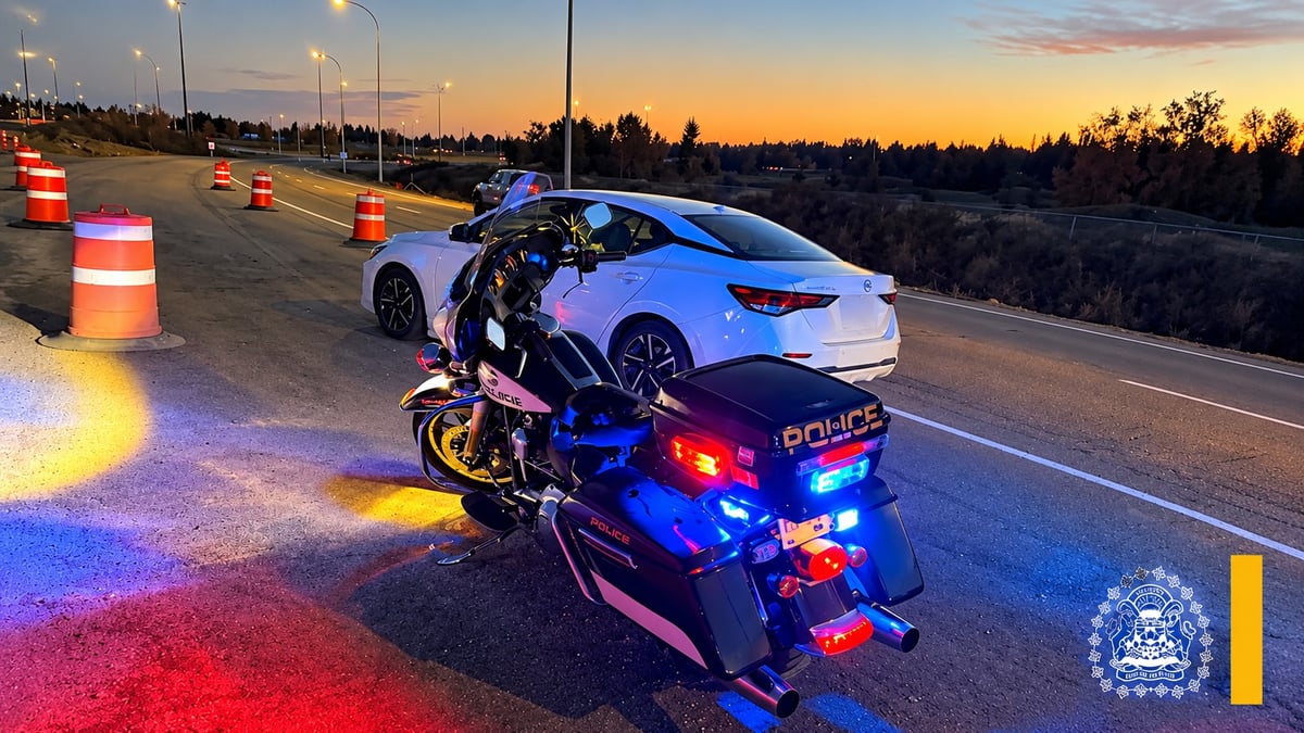 Calgary Driver Impaired by Cannabis Caught at 90 km/h in Construction Zone, Faces $2,320 in Fines