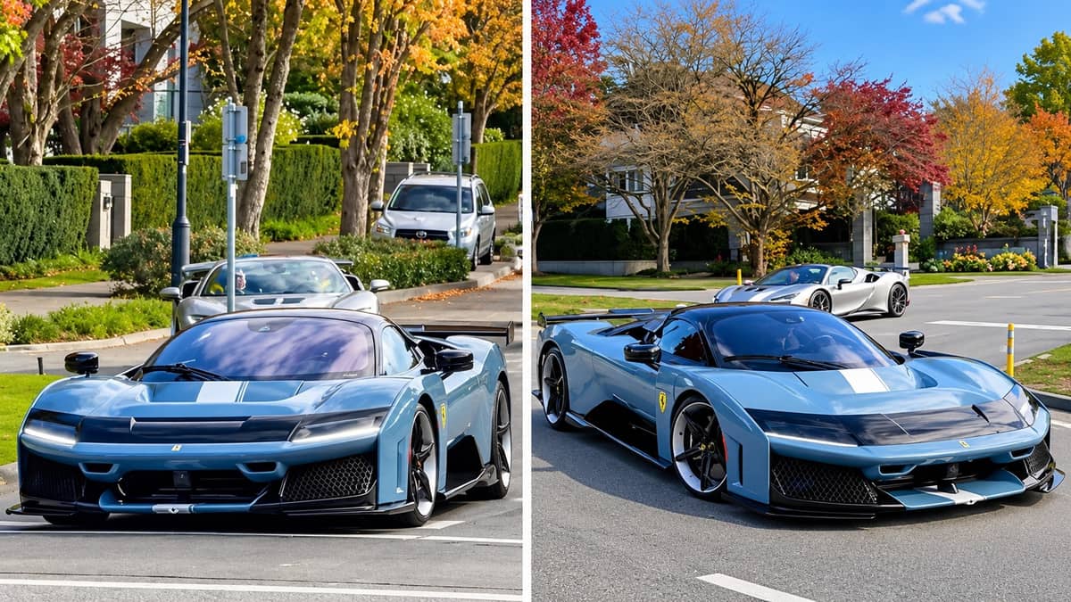 Canada’s First $5-Million Ferrari F80 Spotted in Vancouver, and It’s One of a Kind