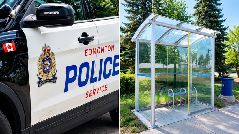 Edmonton Street Race Ends in Tragedy: Man Killed, Baby Among 4 Injured After Motorcycle Hits Bus Shelter