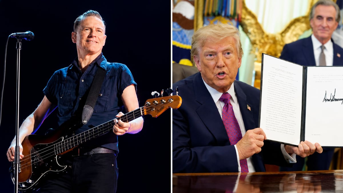 Bryan Adams Takes Aim at Trump’s “Lake America” Order With New Song “Lake Ontario”